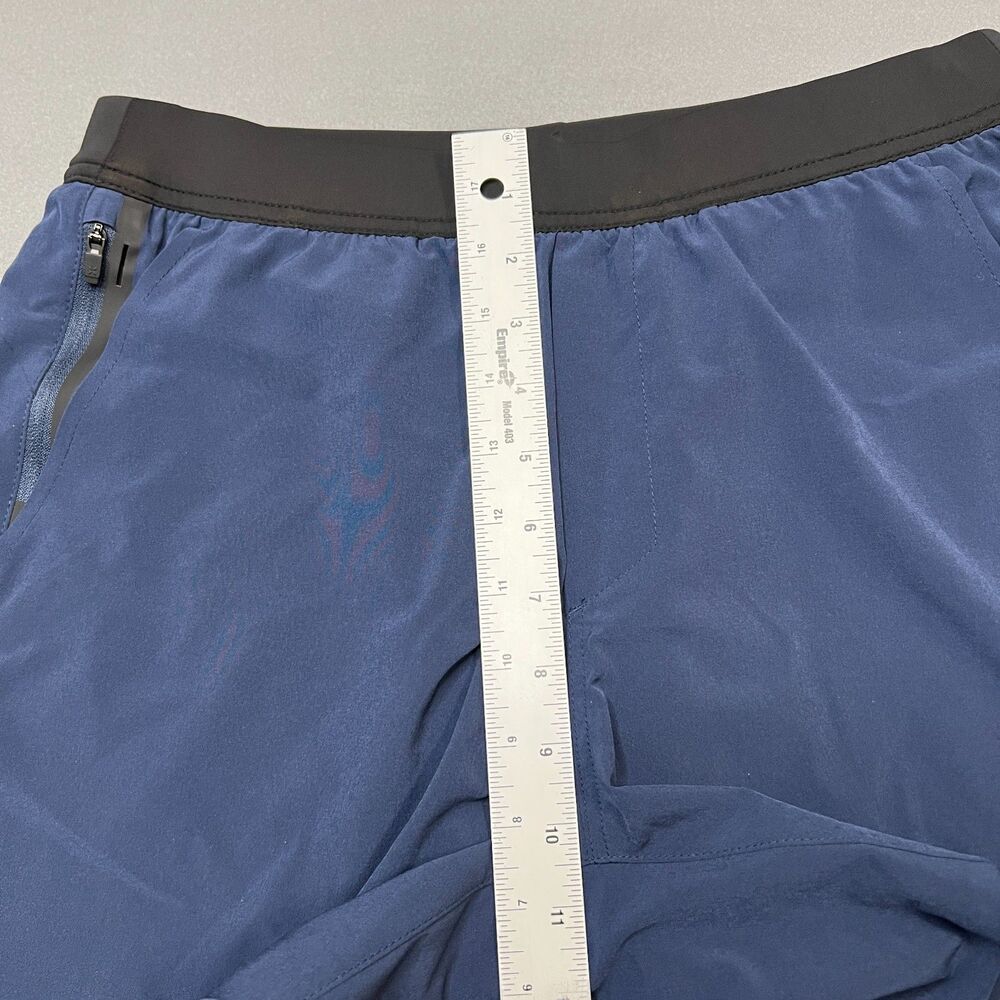 Ten Thousand Interval Shorts Men's Medium Blue Athletic Performance - Picture 9 of 12
